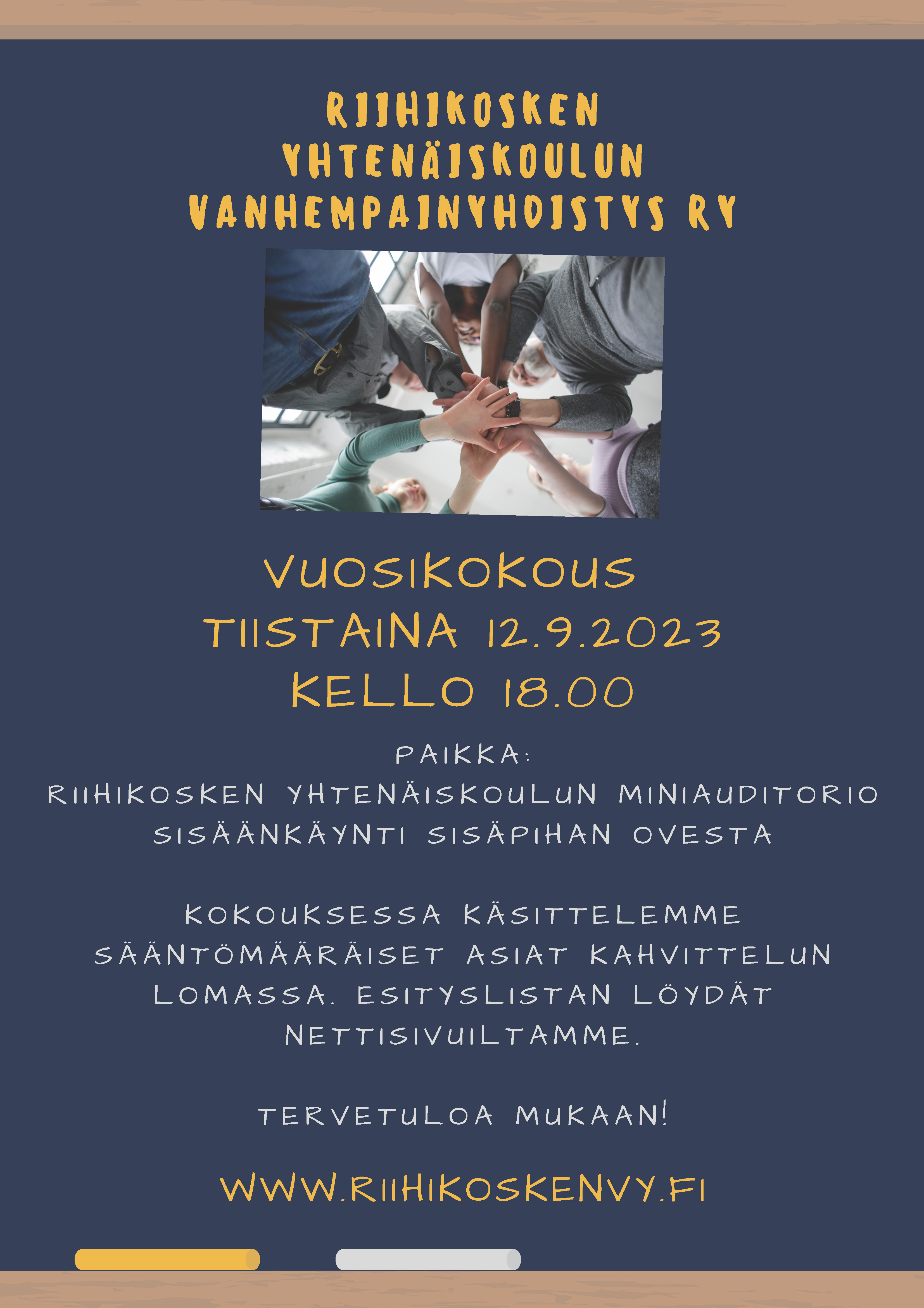 Vuosikokouskutsu 2023